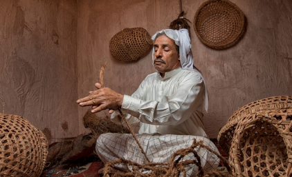 ألياف النخيل وصناعة الحبال التقليدية